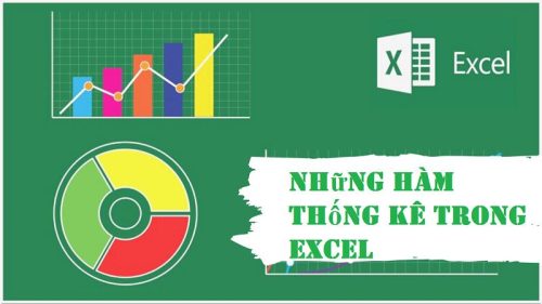 Hướng dẫn cách sử dụng các loại hàm thống kế trong Excel