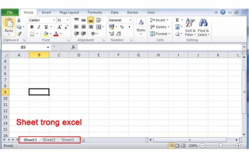 Cách khắc phục Excel không hiện sheet nhanh chóng nhất
