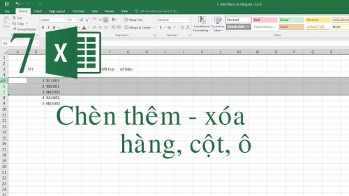 Cách thêm cột trong Excel đơn giản nhanh chóng nhất bạn nên biết