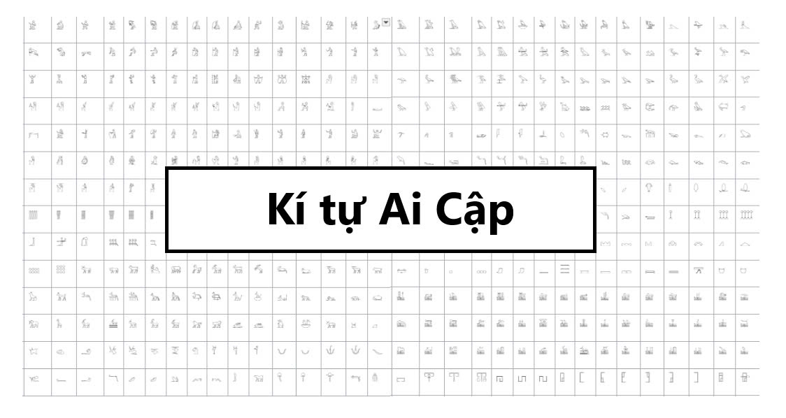 Kí tự Ai Cập