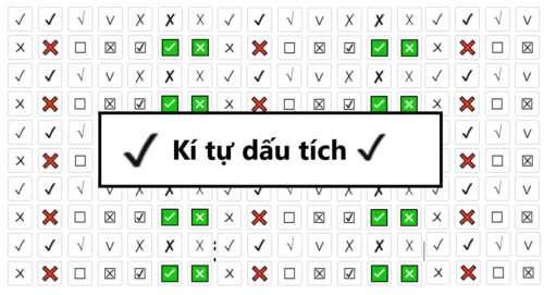 Kí tự dấu tích – Các mẫu tên có kí tự dấu tích đẹp✅✅✅