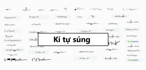 Kí tự súng – Các mẫu kí tự súng đẹp (ง ͡° ͜ʖ ͡°)=/̵͇̿̿/’̿’̿̿̿̿ ̿̿