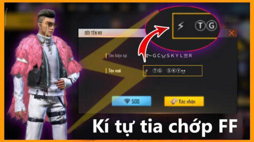 Kí tự tia chớp FF – Mẫu tên tia chớp cho game cực ngầu⚡️💥