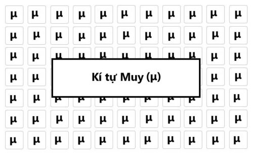 Kí tự Muy – Mẫu tên chứa kí tự Muy độc đáo